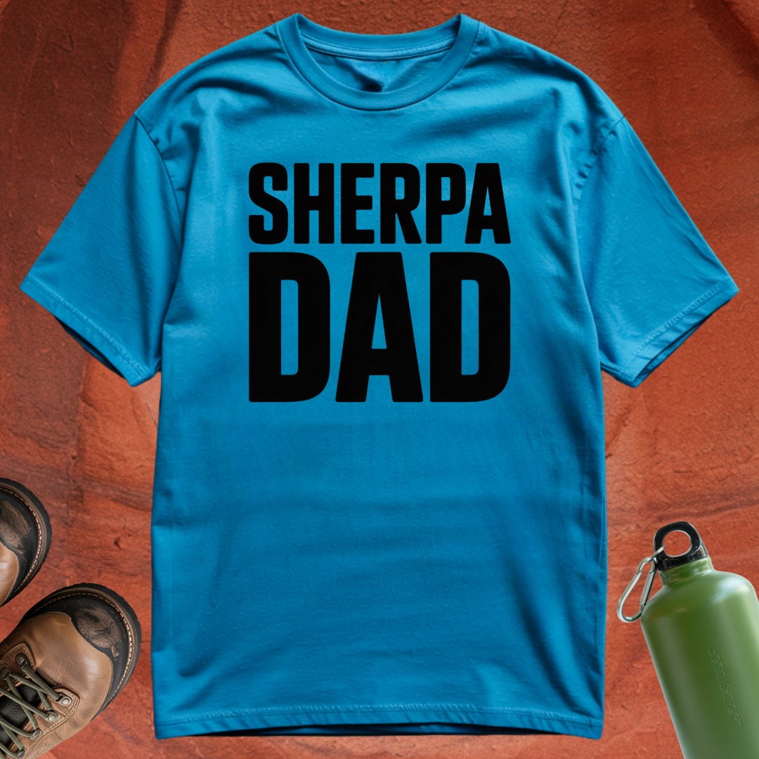 'Sherpa Dad' - T Shirt
