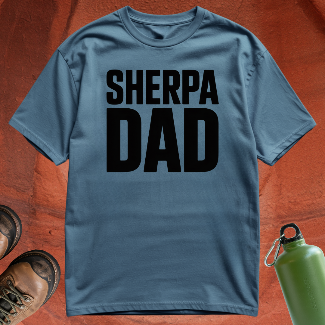 'Sherpa Dad' - T Shirt