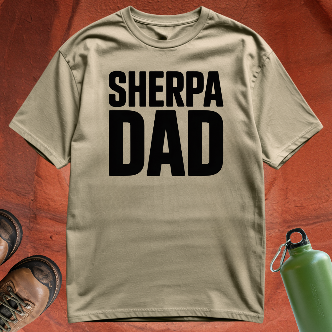 'Sherpa Dad' - T Shirt