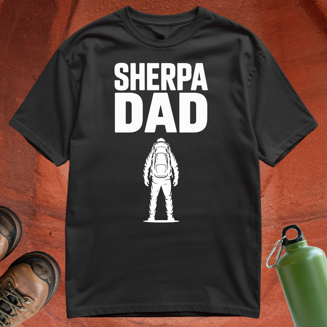 'Sherpa Dad' - T Shirt