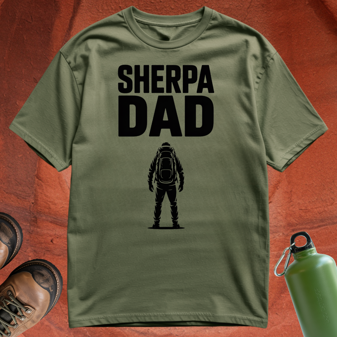 'Sherpa Dad' - T Shirt
