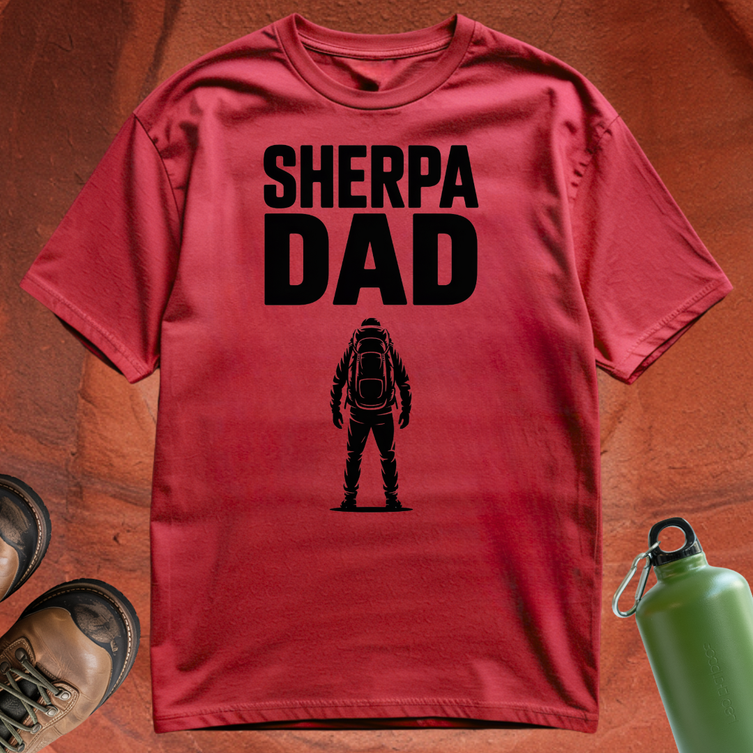 'Sherpa Dad' - T Shirt