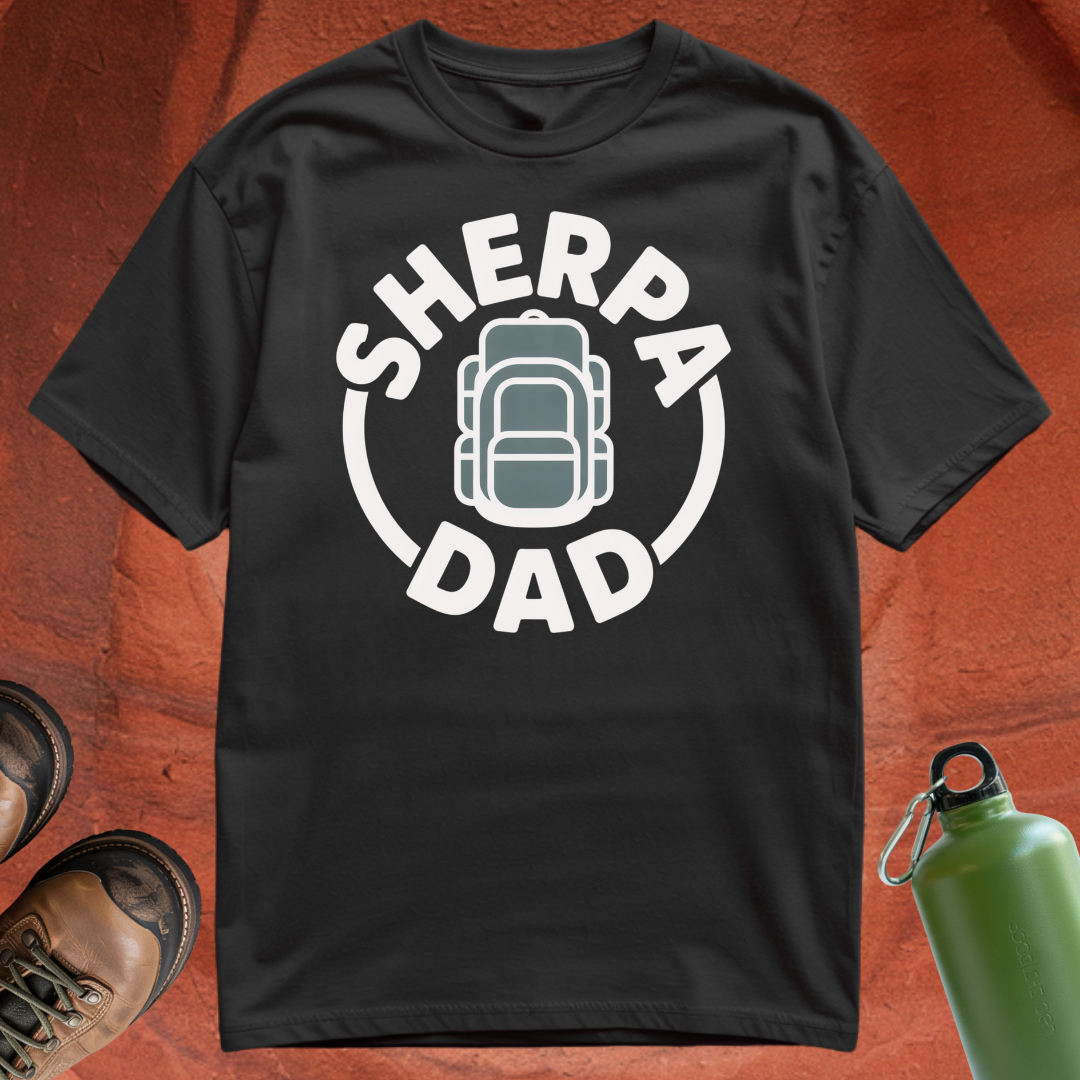 'Sherpa Dad' - T Shirt