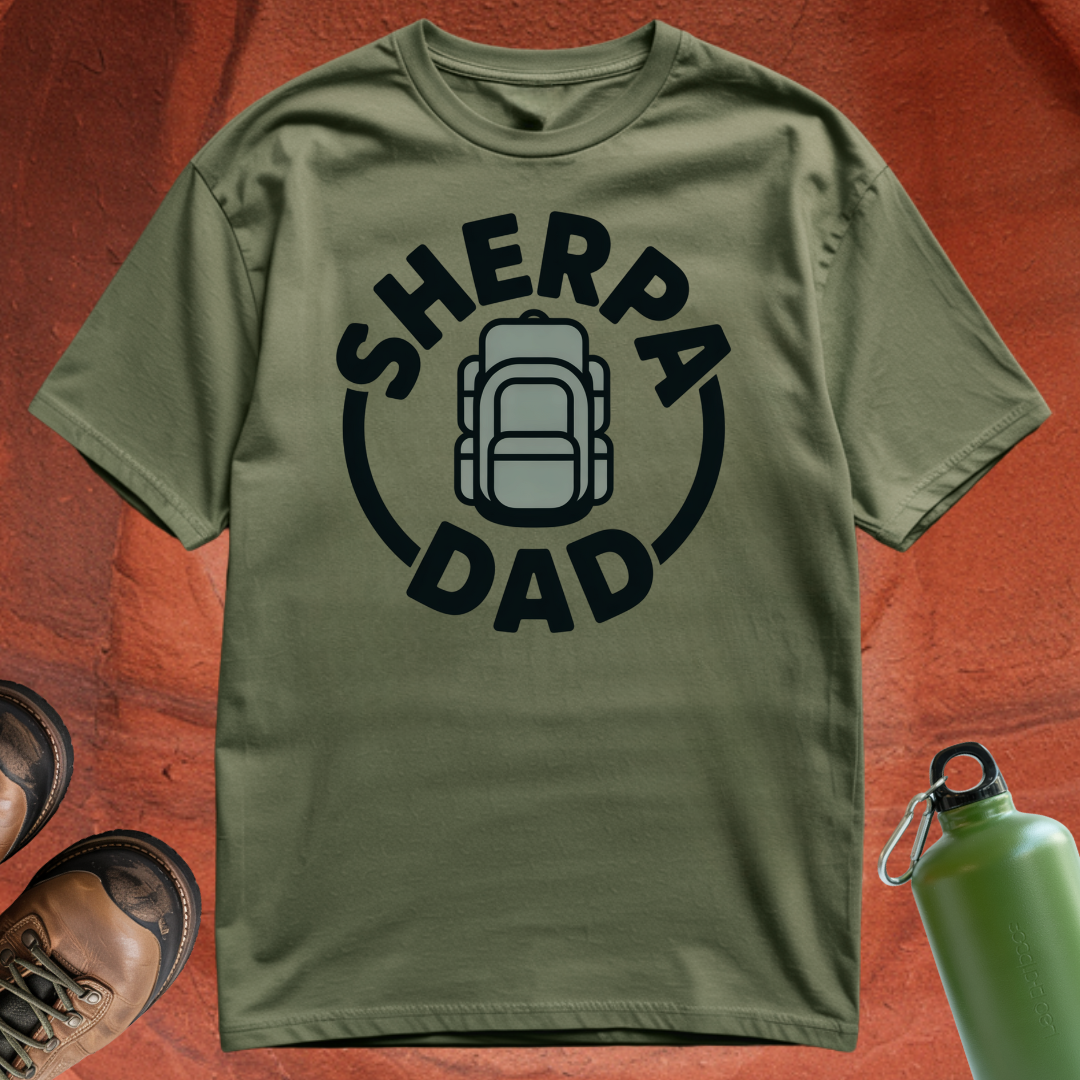 'Sherpa Dad' - T Shirt