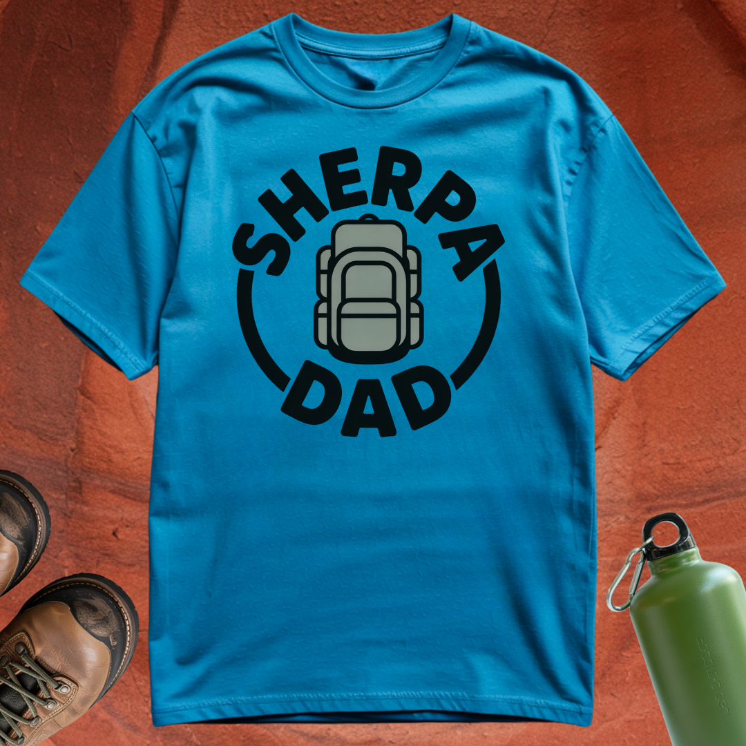 'Sherpa Dad' - T Shirt