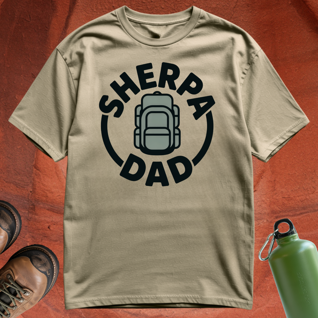 'Sherpa Dad' - T Shirt