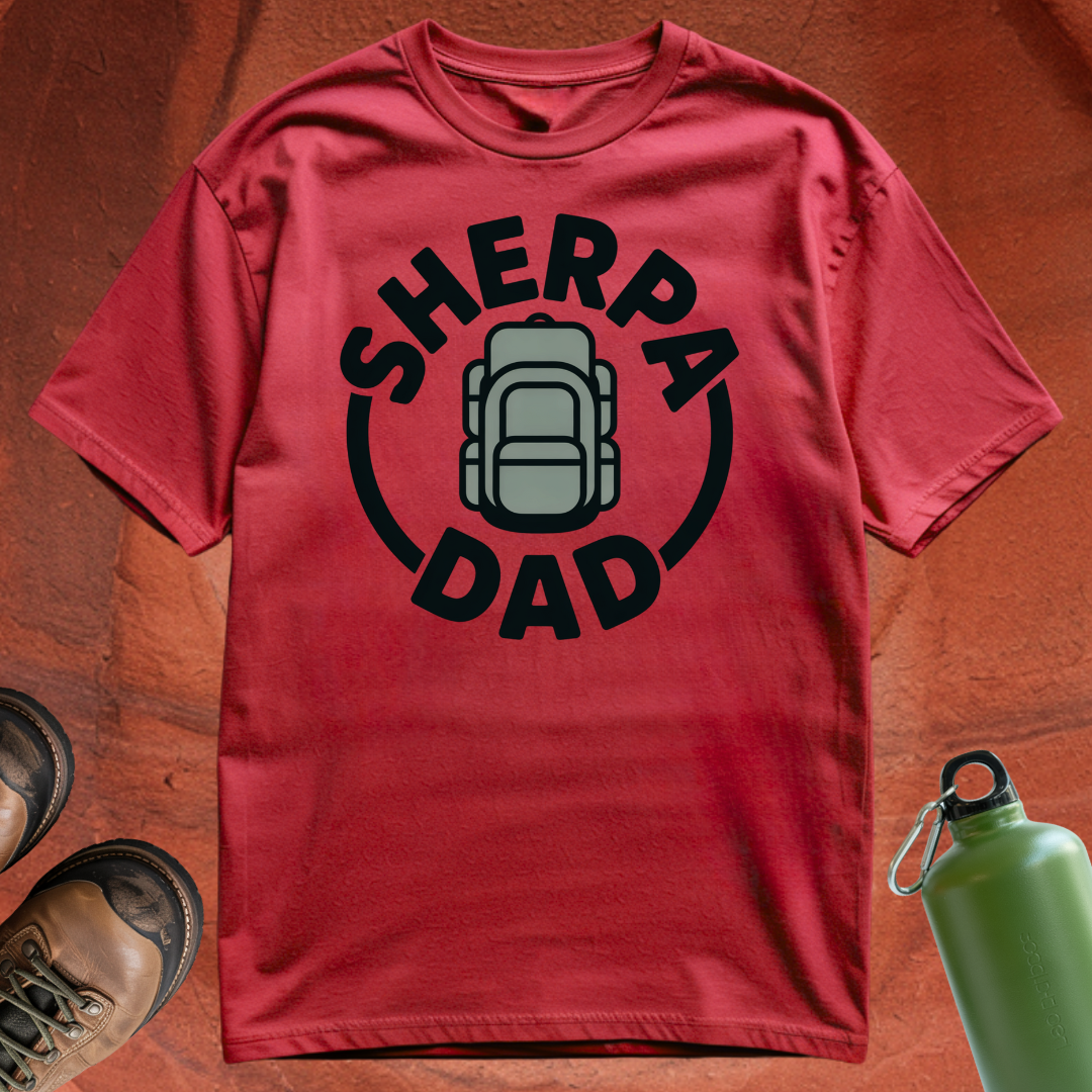 'Sherpa Dad' - T Shirt